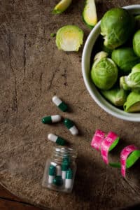 כדורים סרט מדידה וירקות