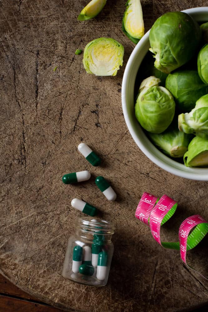 כדורים סרט מדידה וירקות